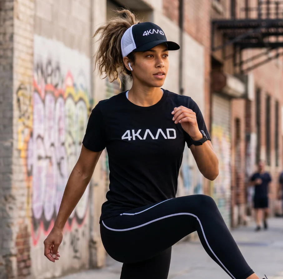 Tri Mesh Cap, black white - Image 5