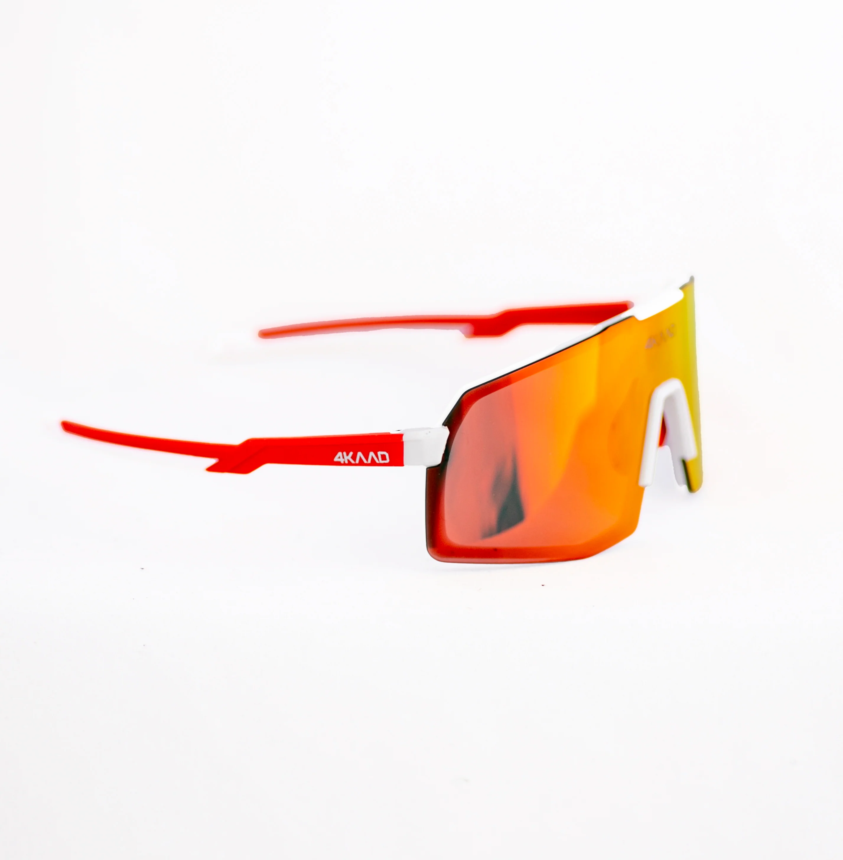 BEAT RACE | cycling glasses - white mirror | 4KAAD