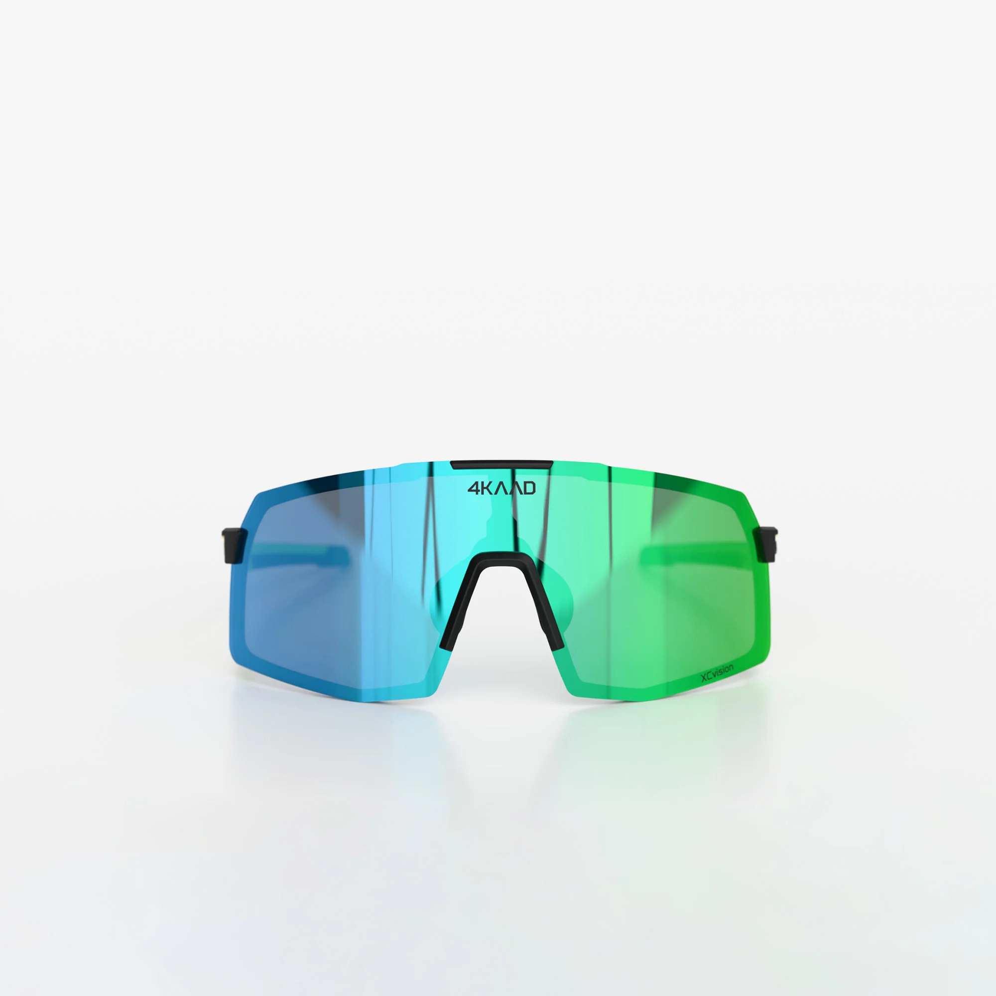 BEAT RACE Sports Glasses - green yellow, with green MULTI LAYER MIRROR lens - Image 4