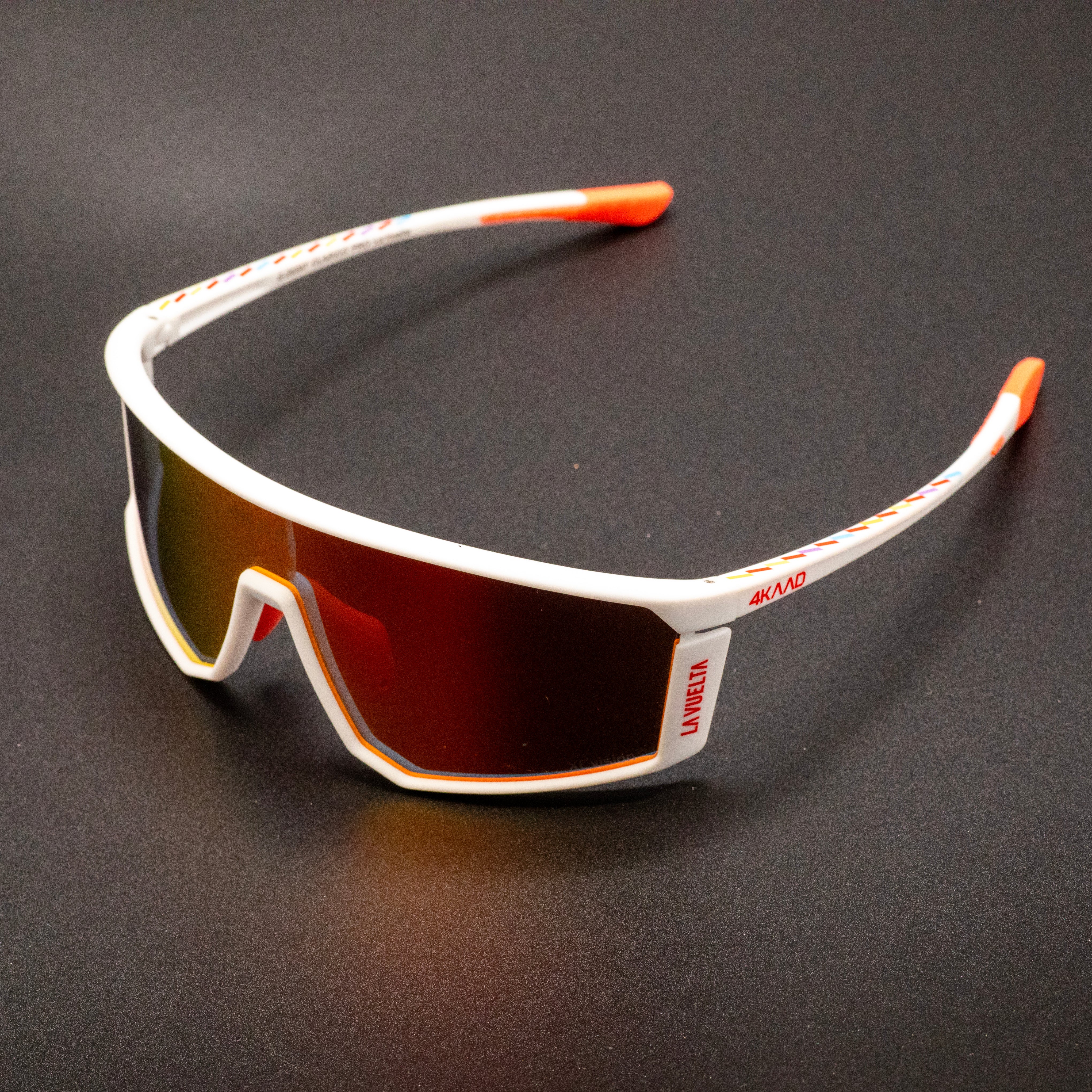 CLASICO PRO La Vuelta white , red multilayer mirror - Image 2