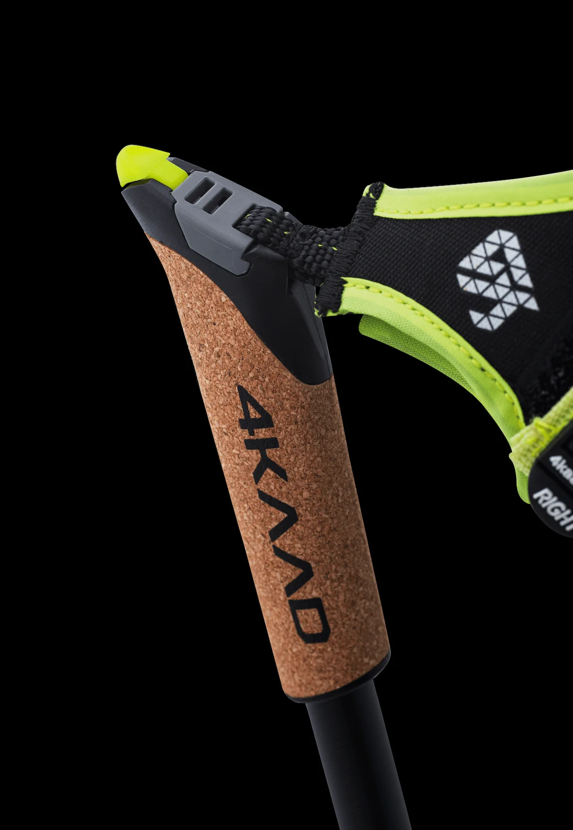 CODE 8 Black Phantom - Ski Pole with CLICK-IT Grip - Image 4