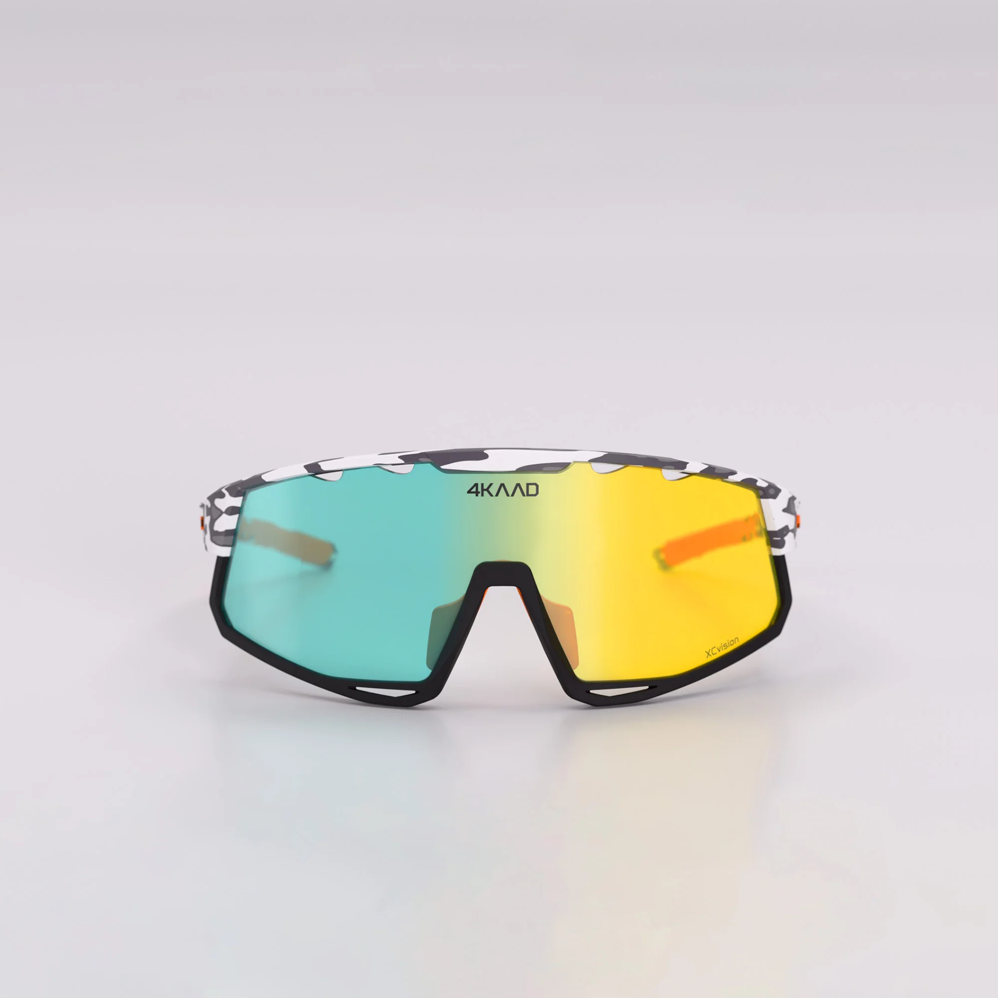 MIRADOR Sports Glasses - Camo Orange Multi Layer Mirror lens - Image 3