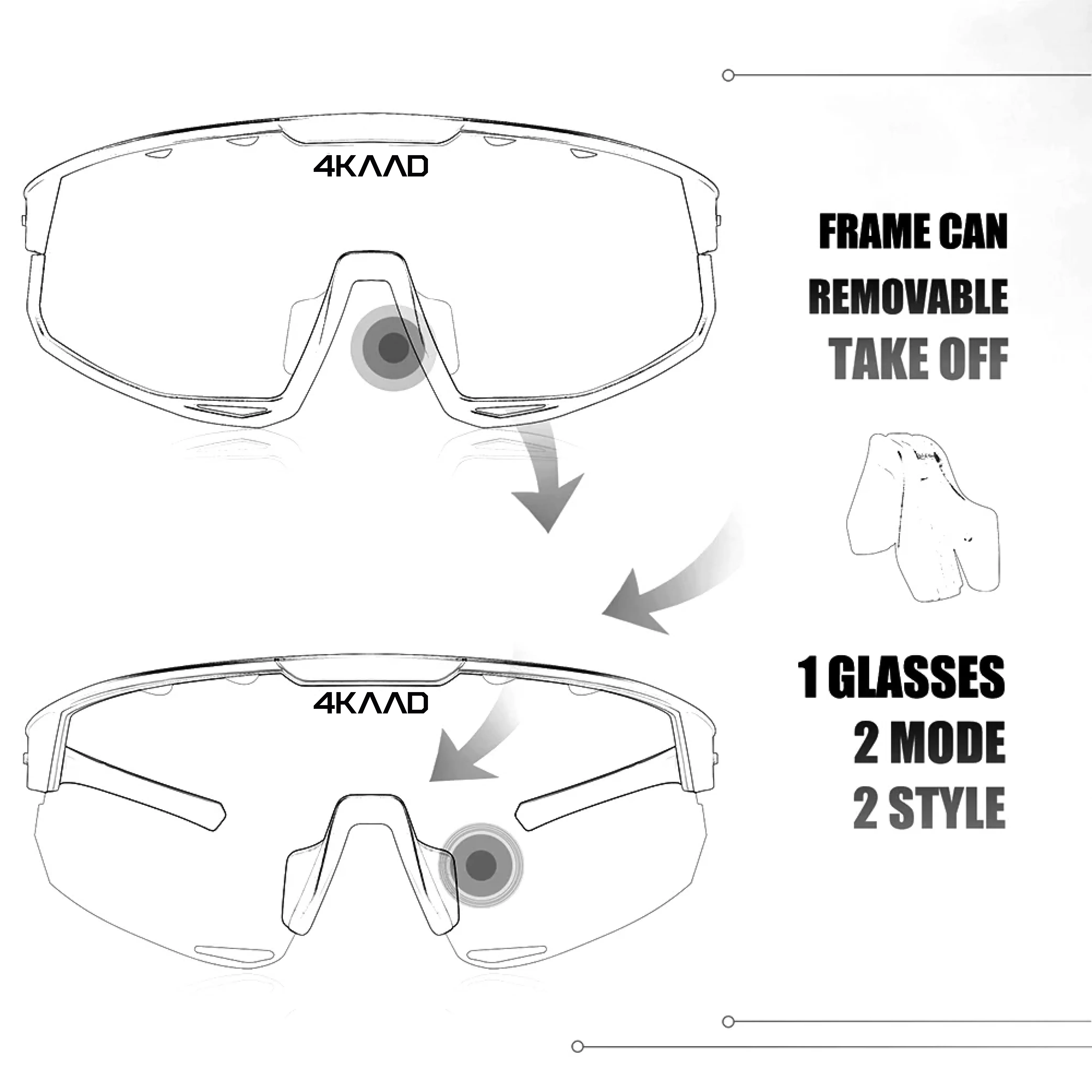 MIRADOR white, blue Multi Layer Mirror Lens - Image 9