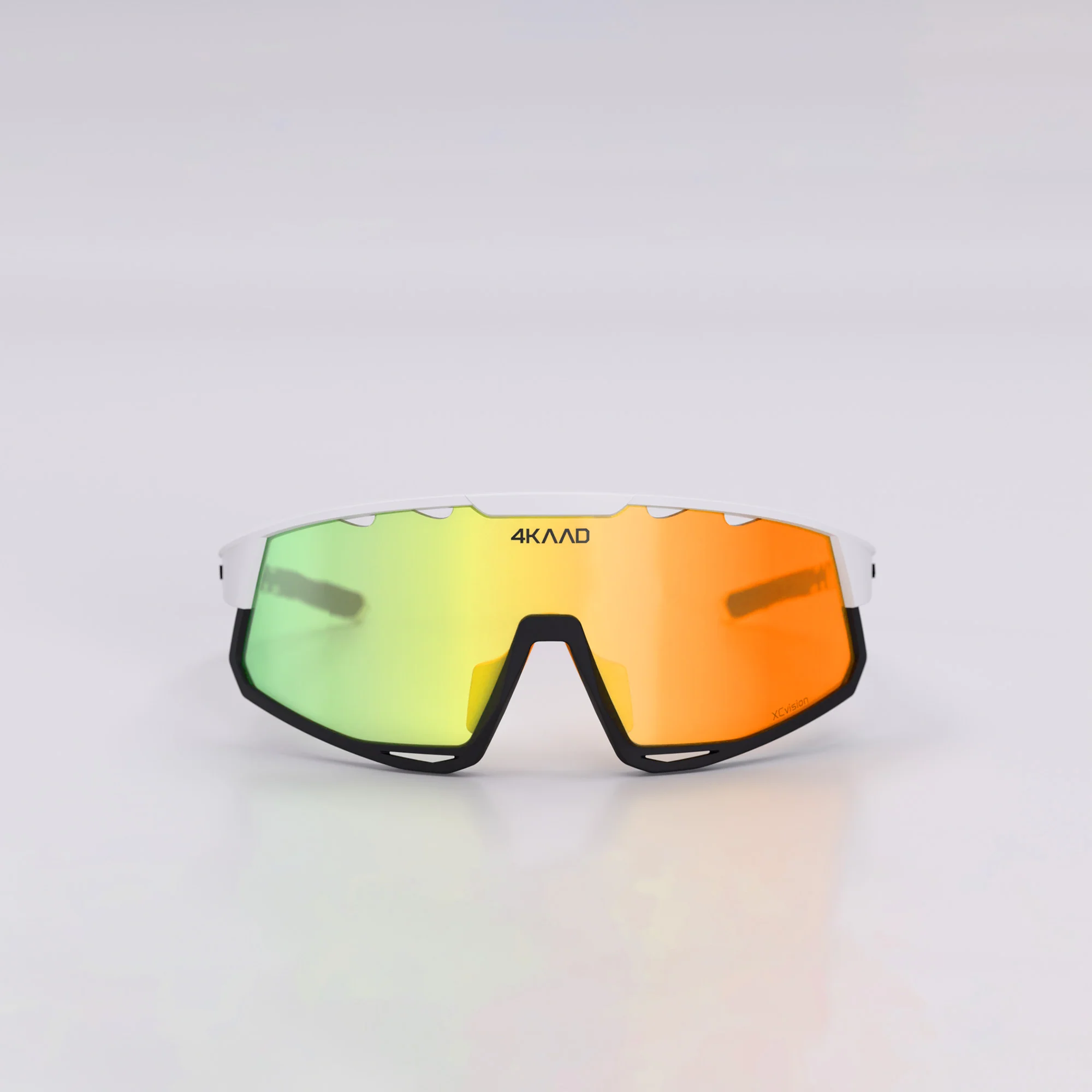 MIRADOR Sports Glasses - White & Gold Mirror - Image 3