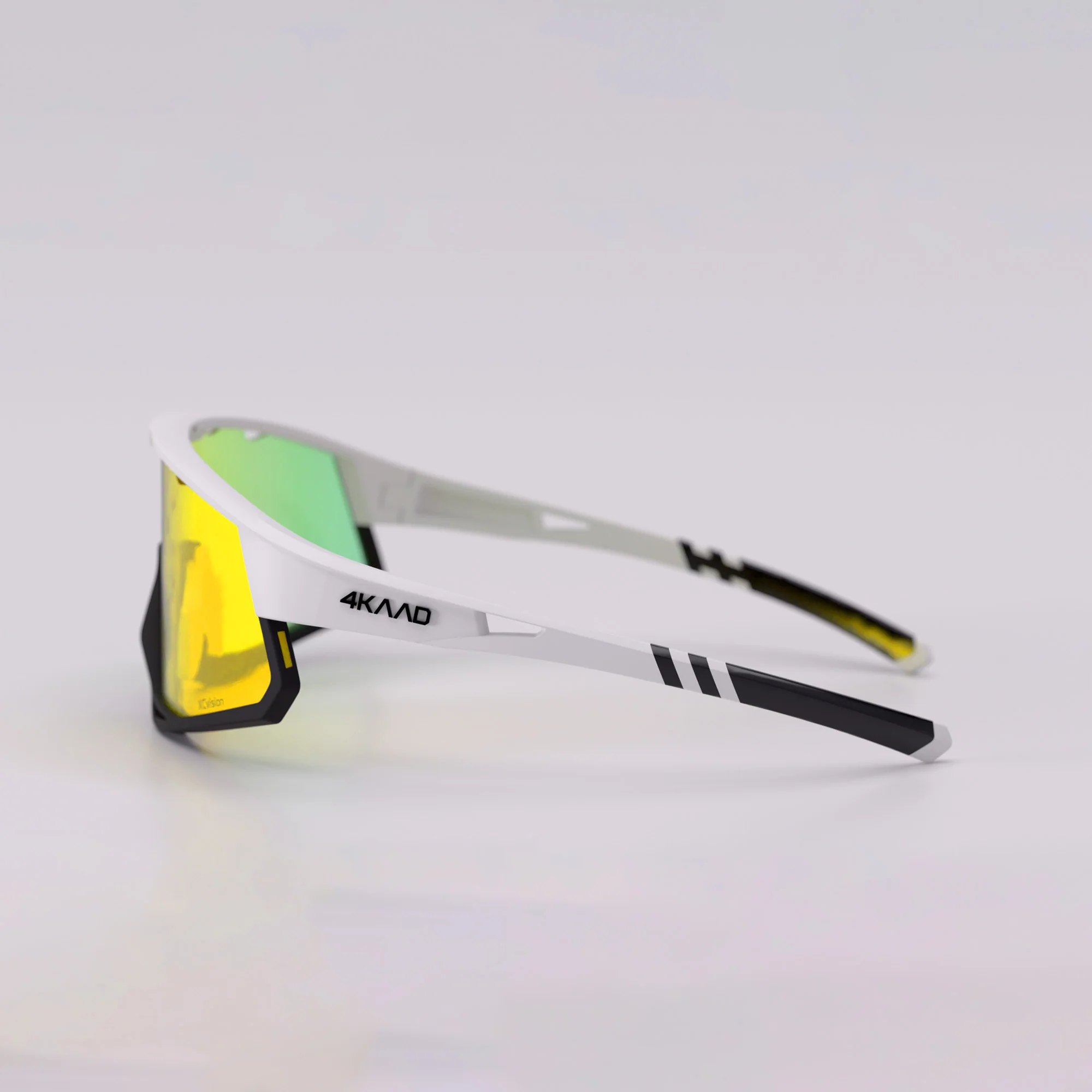MIRADOR Sports Glasses - White & Gold Mirror - Image 4