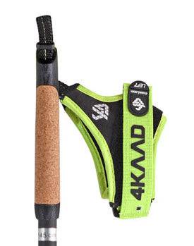 ski pole strap AV PRO  bk/yellow - Image 3