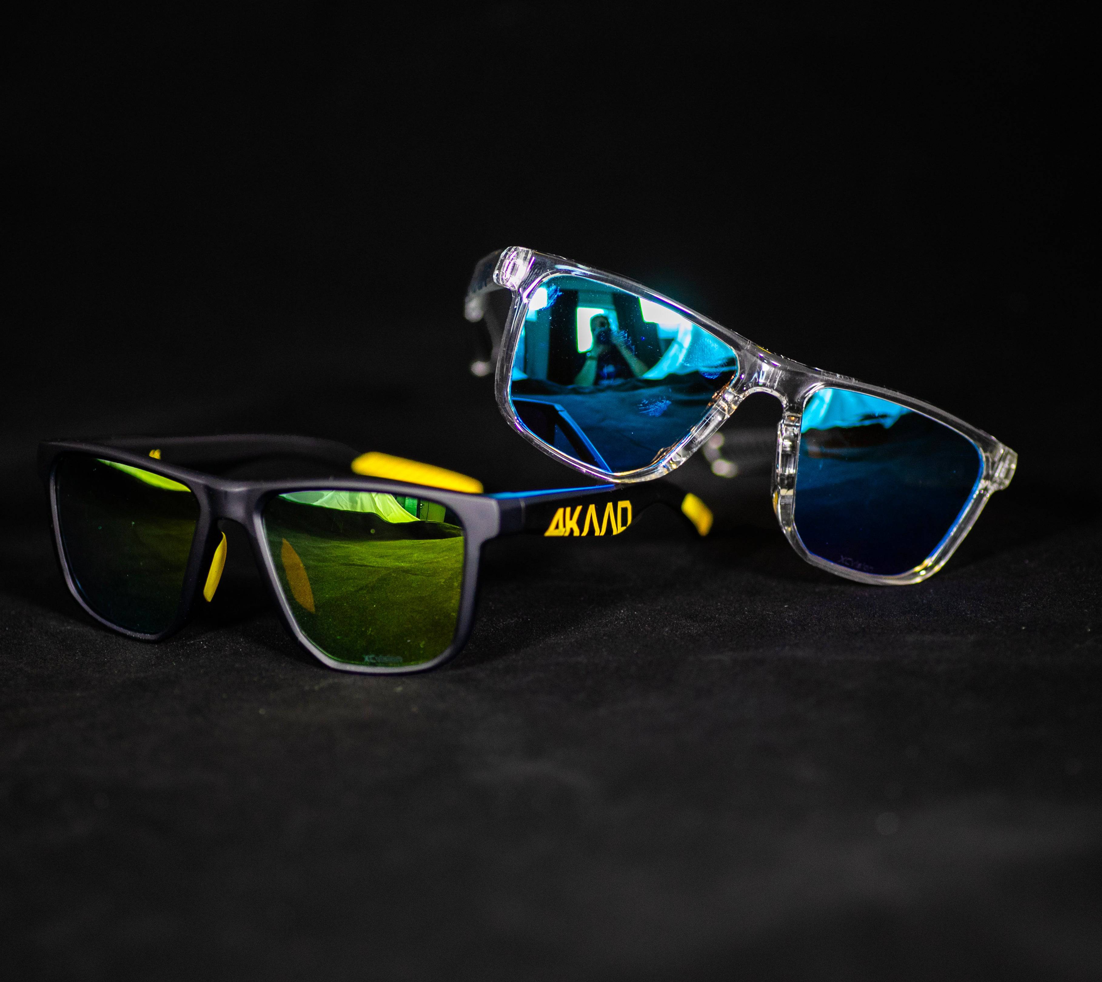 SUNSET EXPLORER black gold, Multi Layer Mirror lens - Image 3
