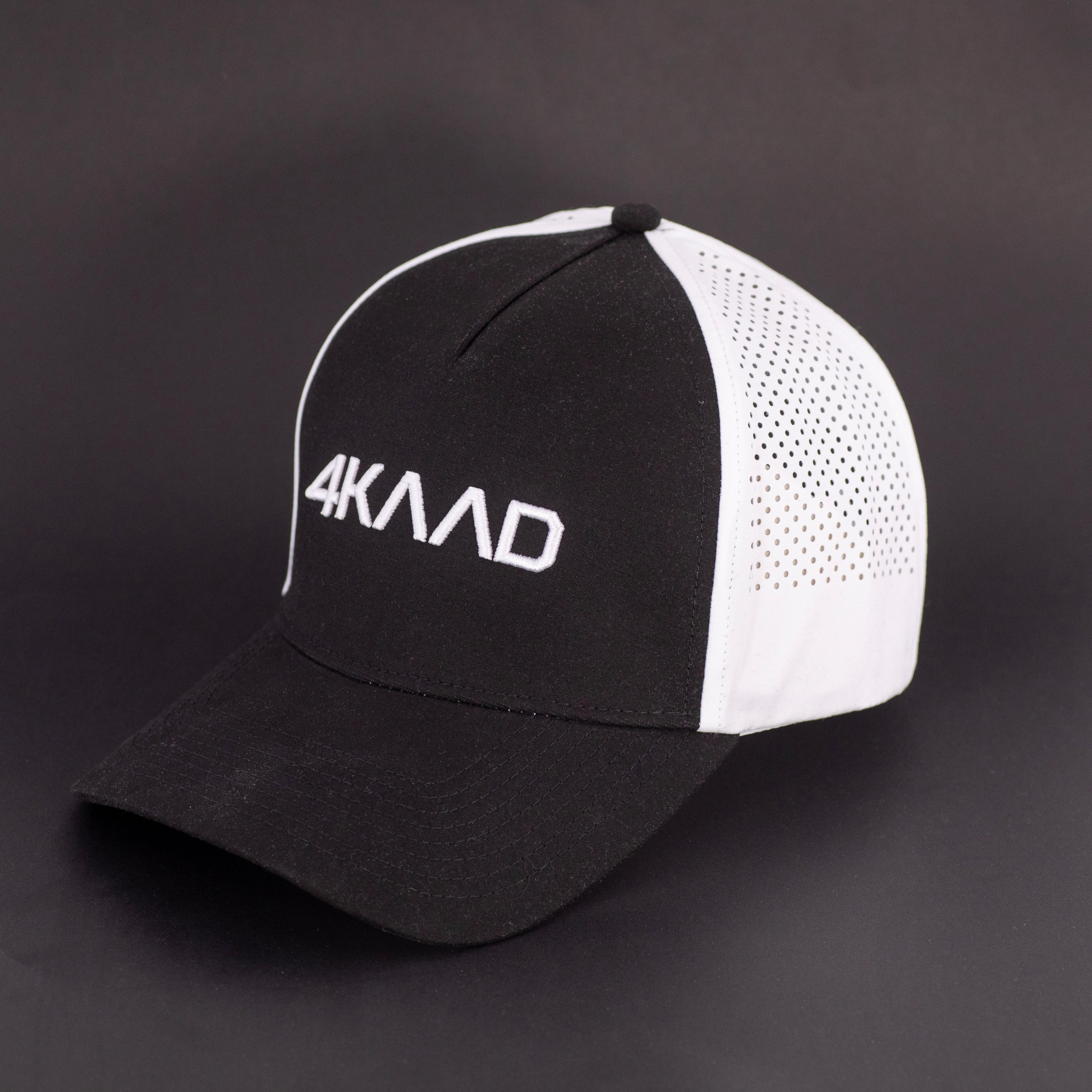 Tri Mesh Cap, black white - Image 4