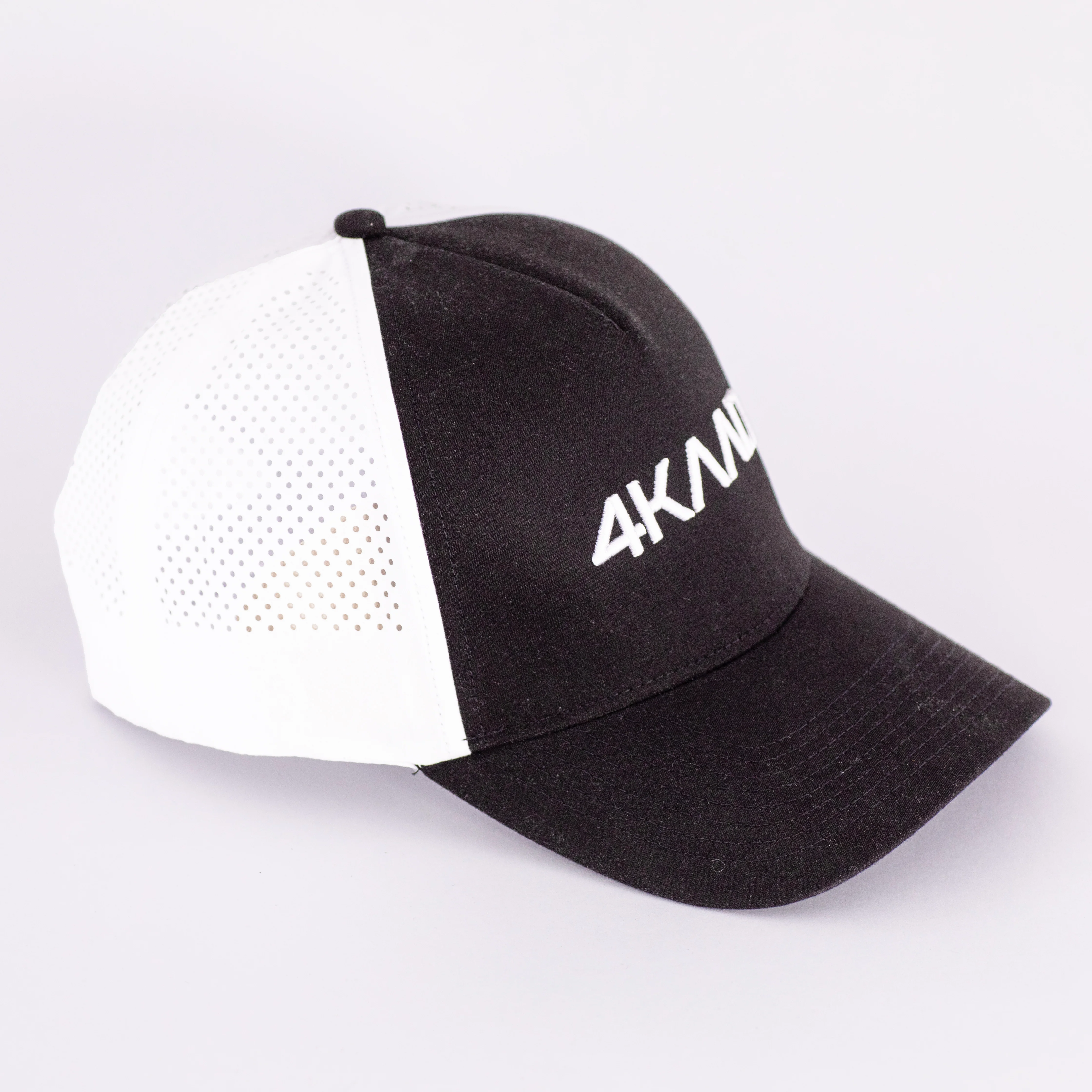 Tri Mesh Cap, black white - Image 6